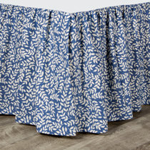 Floral bed skirt clearance king